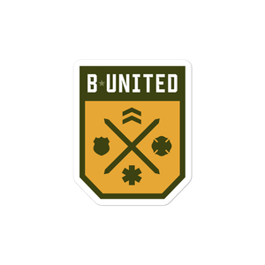 BUnited Sticker