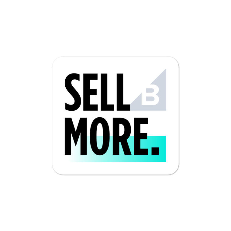 Sell More Sticker