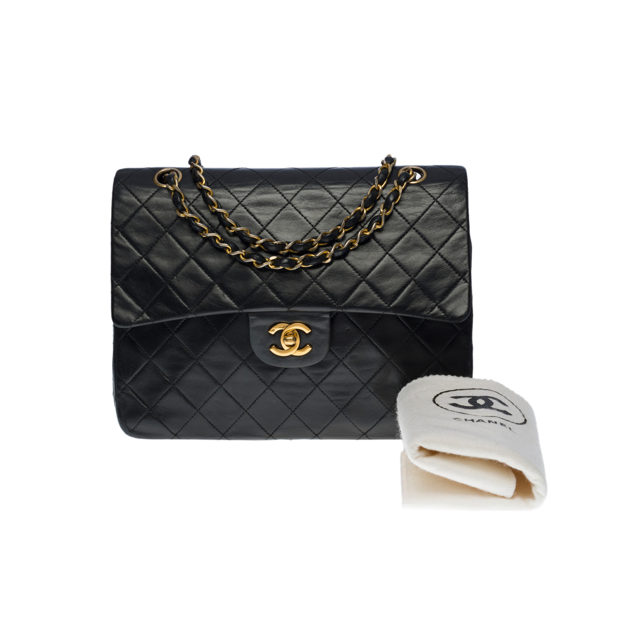 Sac chanel noir outlet classique