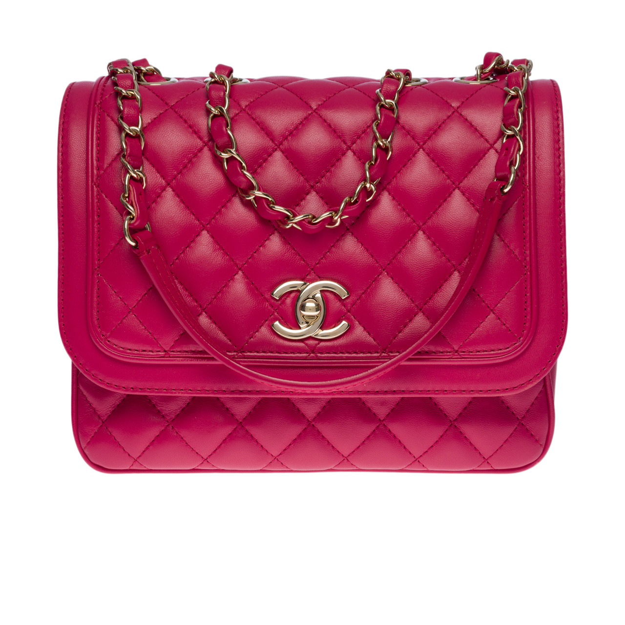 SAC MAIN CHANEL TIMELESS EN CUIR