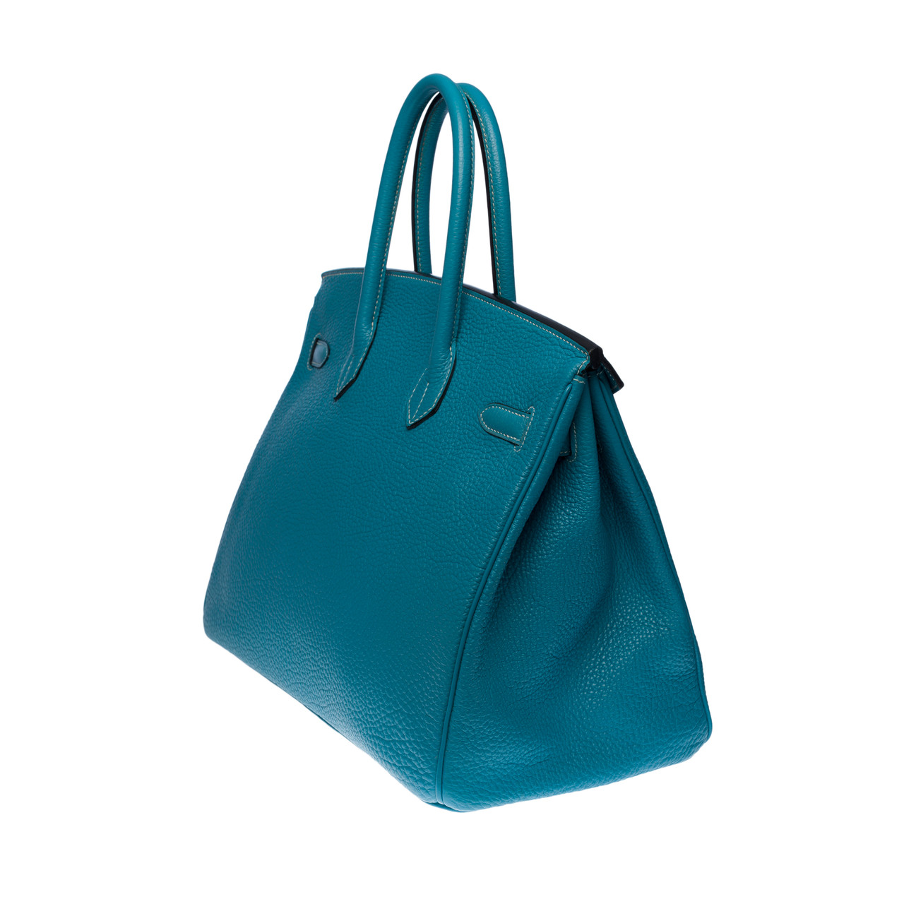 Sac Hermes Birkin 35 bleu