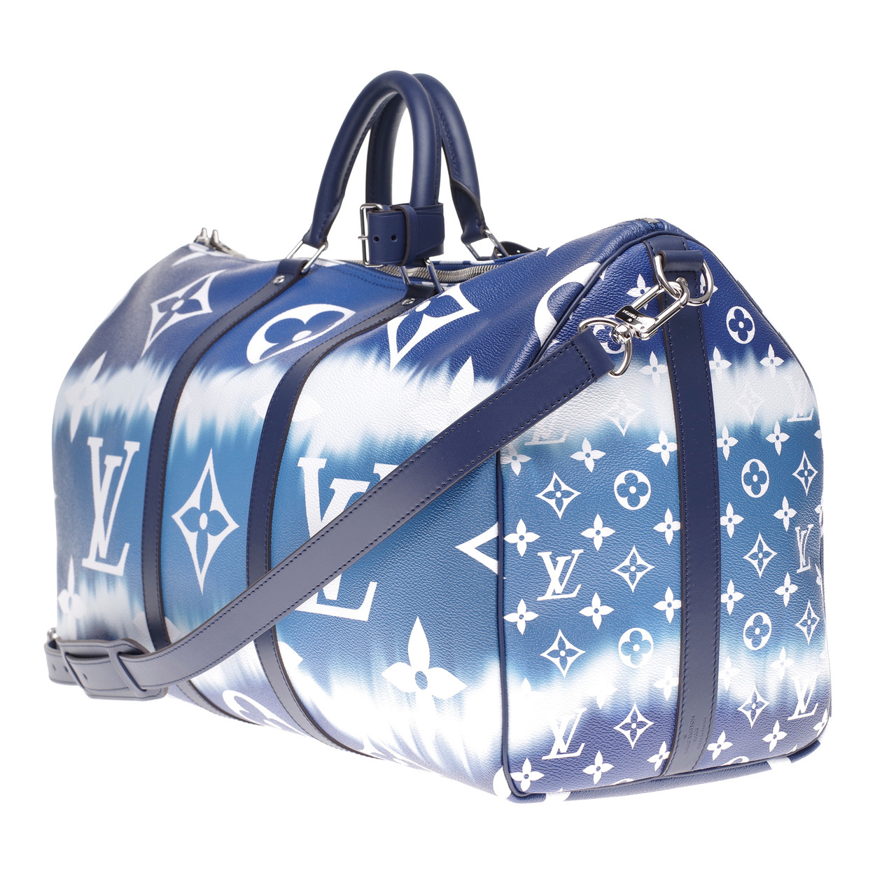 Louis Vuitton Keepall Bandoulière 45 Blue autres Toiles