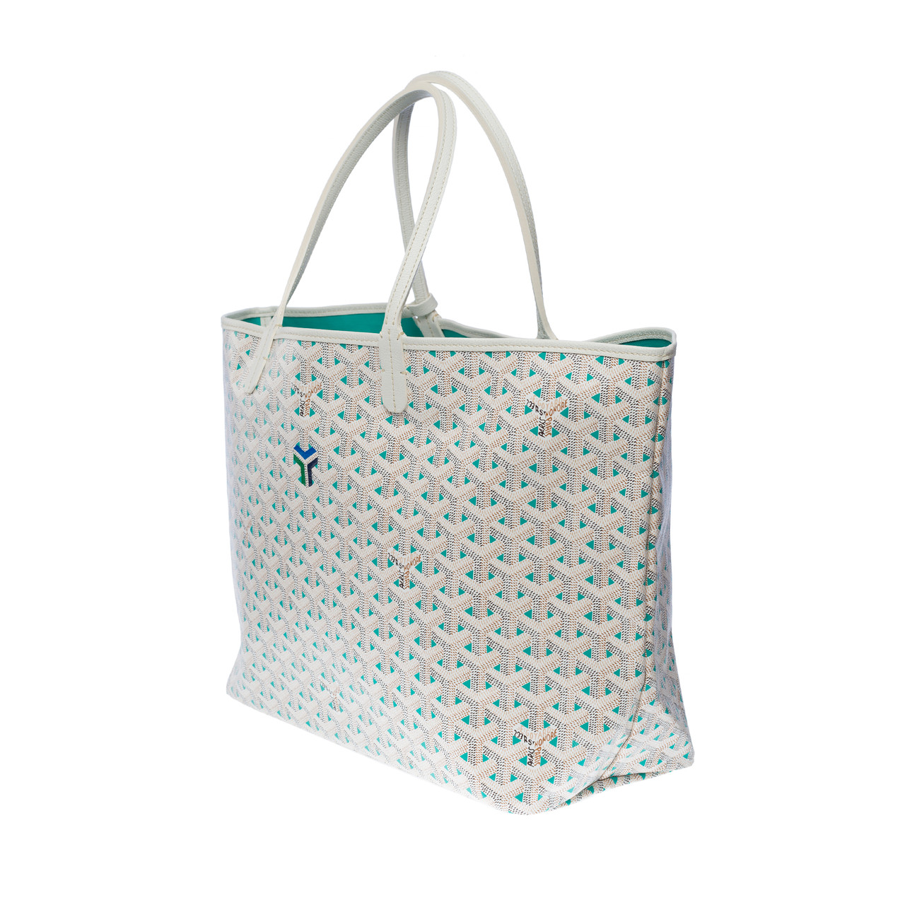 Sac GOYARD Saint-Louis en Toile Blanc - 101052 - houlux