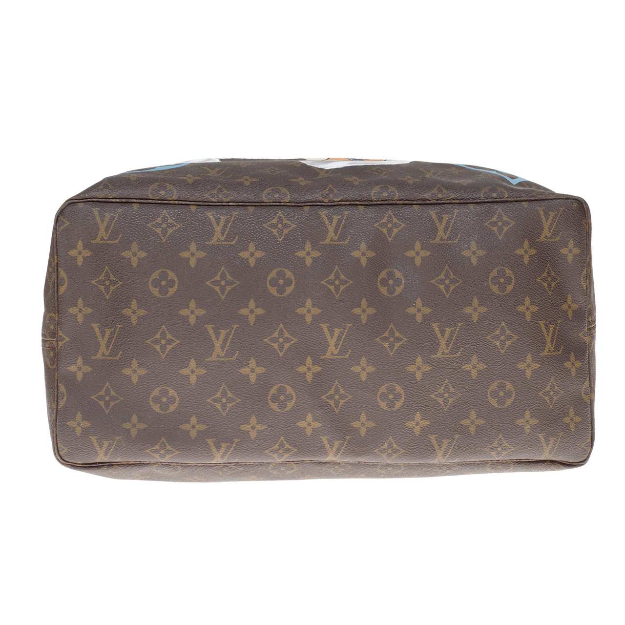 Sac cabas Louis Vuitton Neverfull grand modèle en toile damier