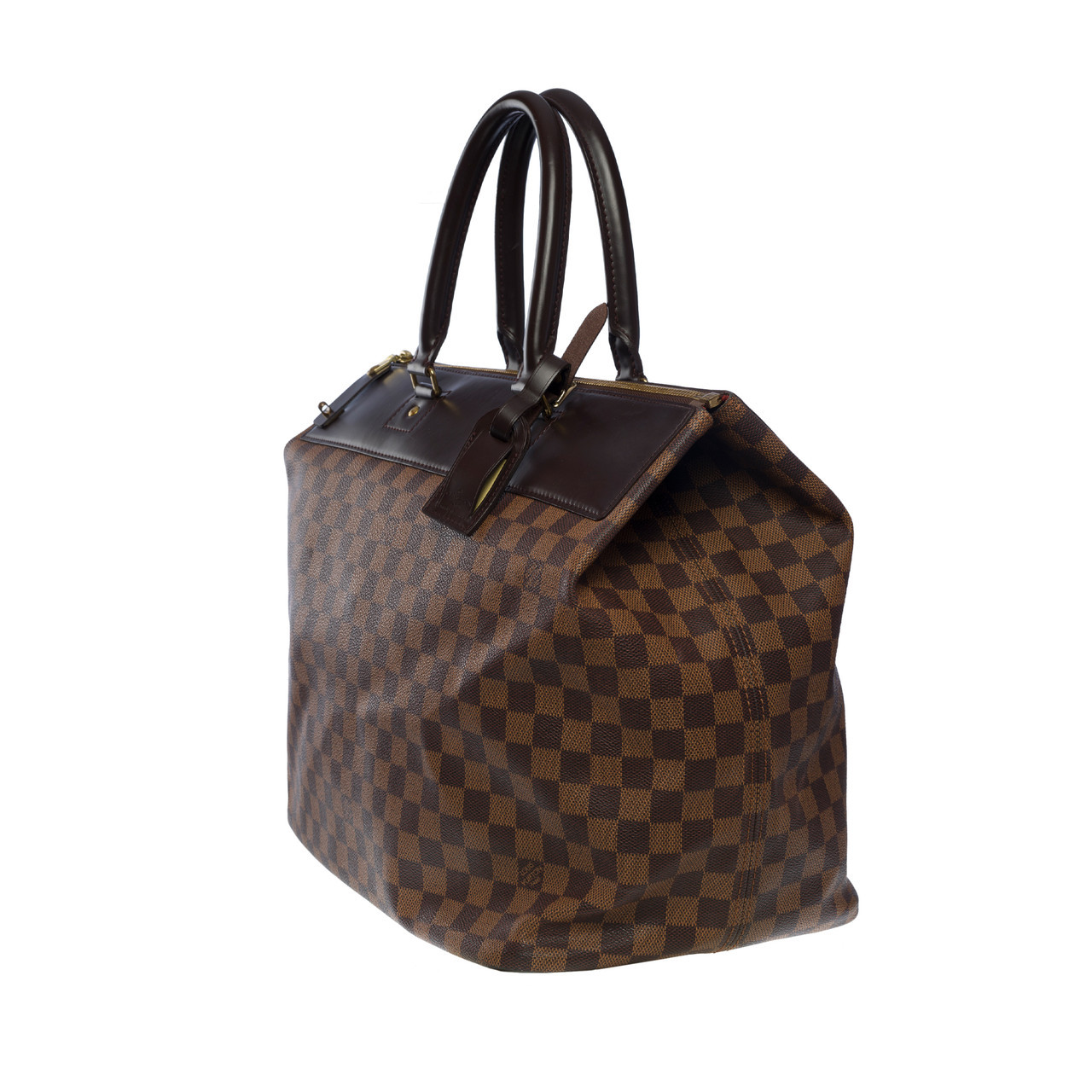 Chanel - Louis Vuitton, Vente n°2699, Lot n°18 Louis VUITTON, Valise  Stratos semi rigide en toile Monogram, angles et coins garnis de cuir  naturel, fermeture éclair, garnitures en