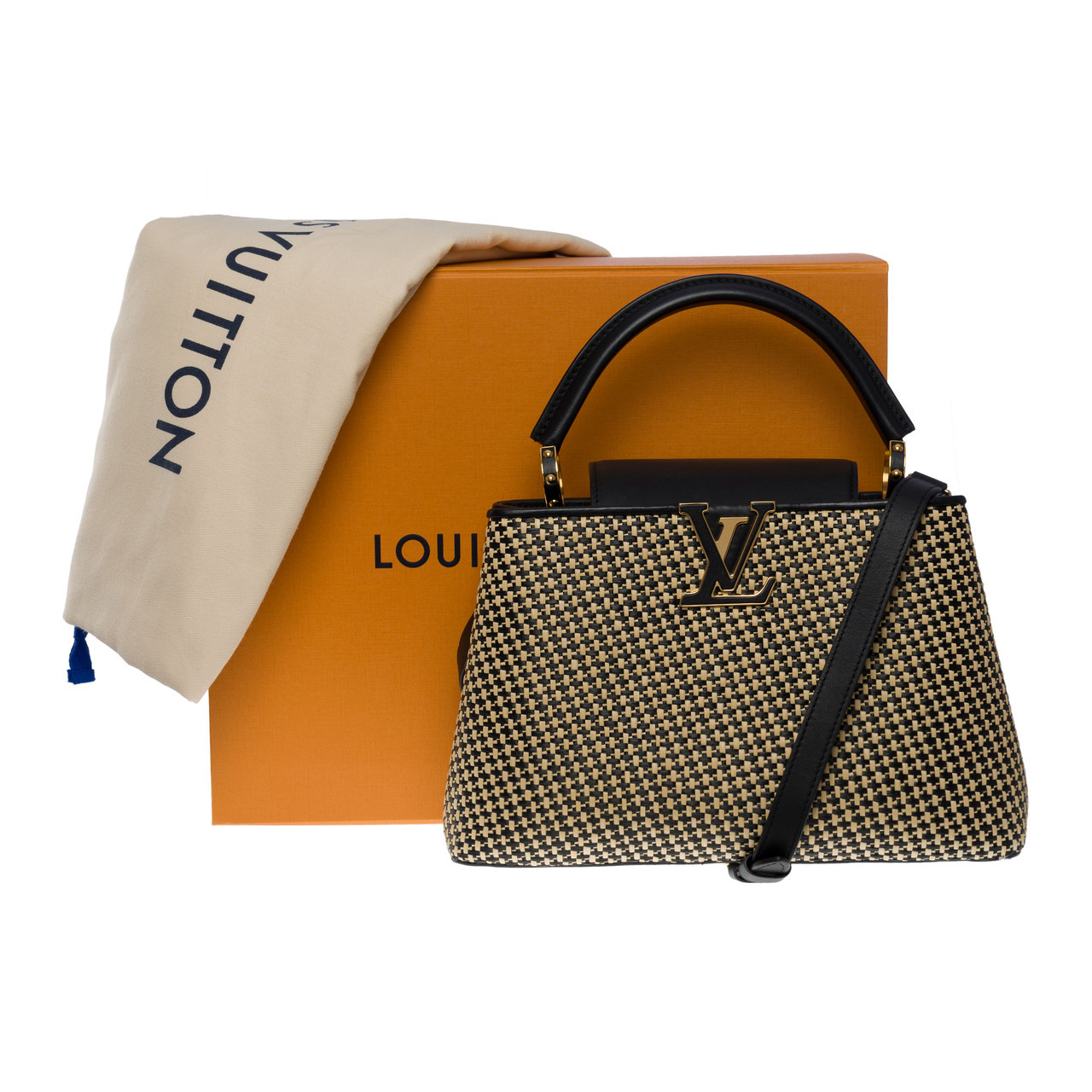 sac a main louis vuitton capucines mm en cuir