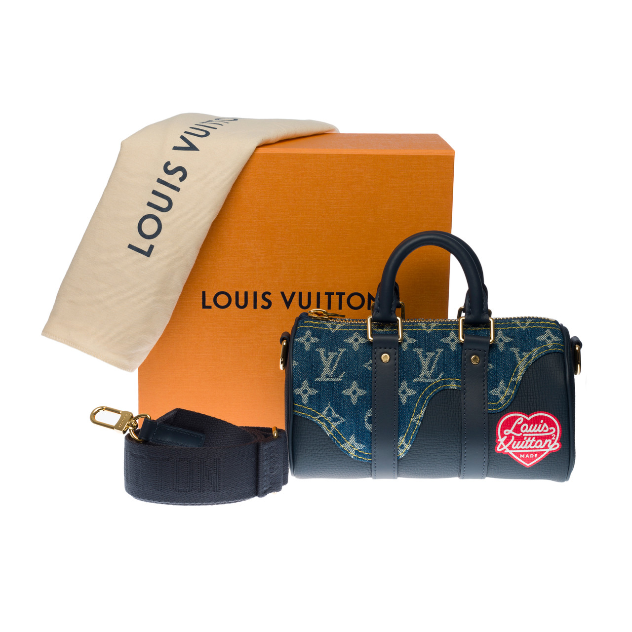 M81011 Louis Vuitton Monogram Drip Keepall XS