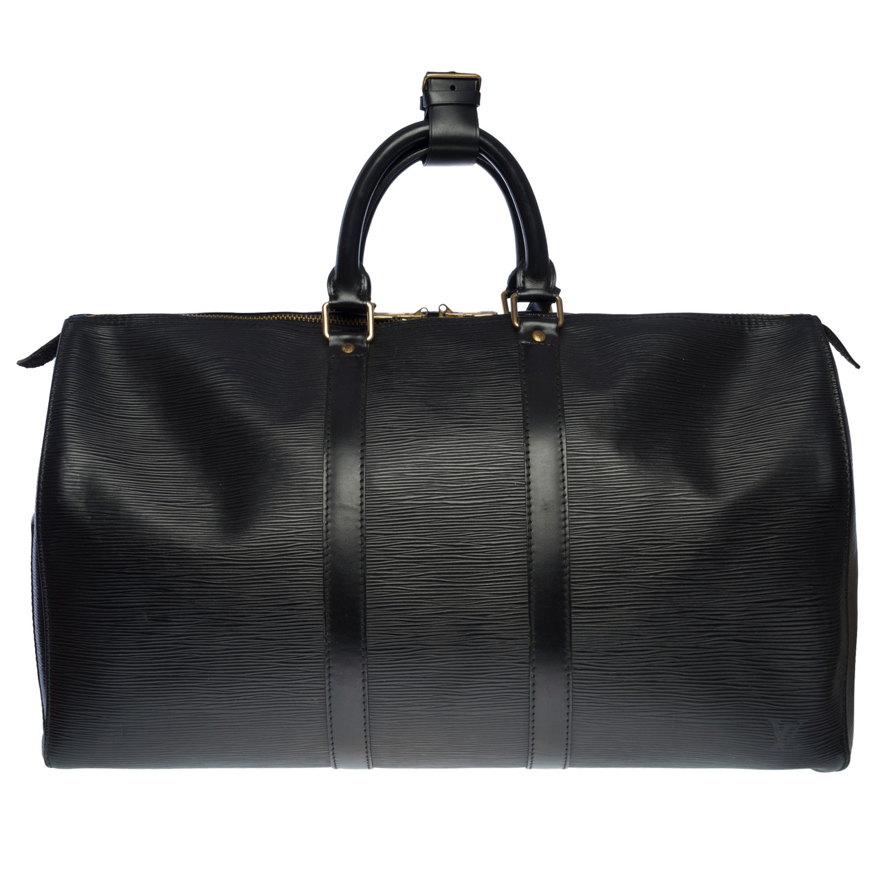 Louis Vuitton Keepall Bandoulière 50 Black autres Cuirs