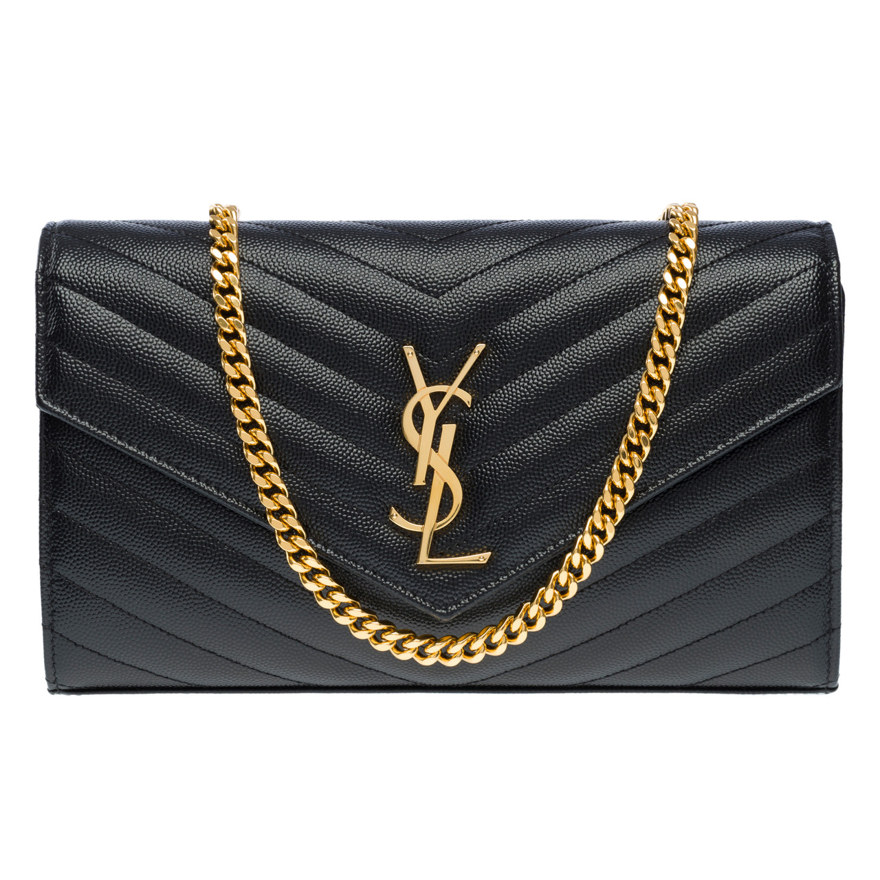 Sac YVES SAINT LAURENT en Cuir Noir 101981 houlux