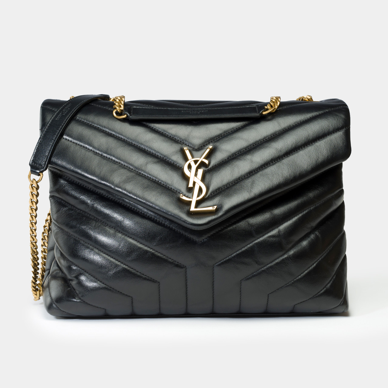Sac YVES SAINT LAURENT en Cuir Noir 102227 houlux - Main Image