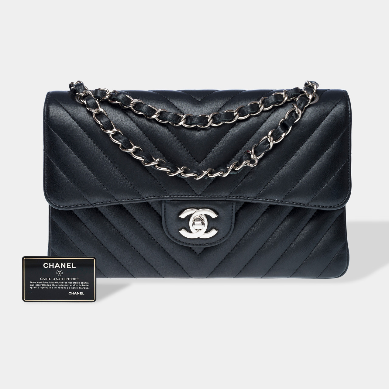 Sac Chanel 2021 Prix Grand Sac Classique, Veau Grainé Métal Doré