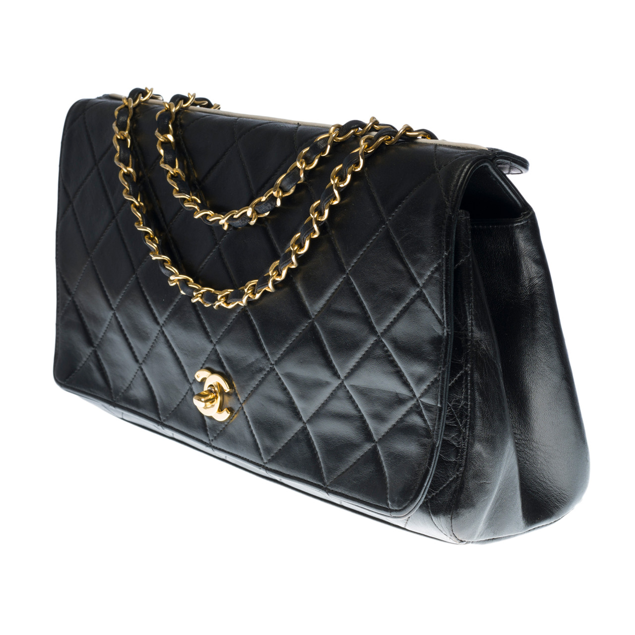 Sac CHANEL Timeless/Classique en Cuir Noir - 1213011021 - houlux