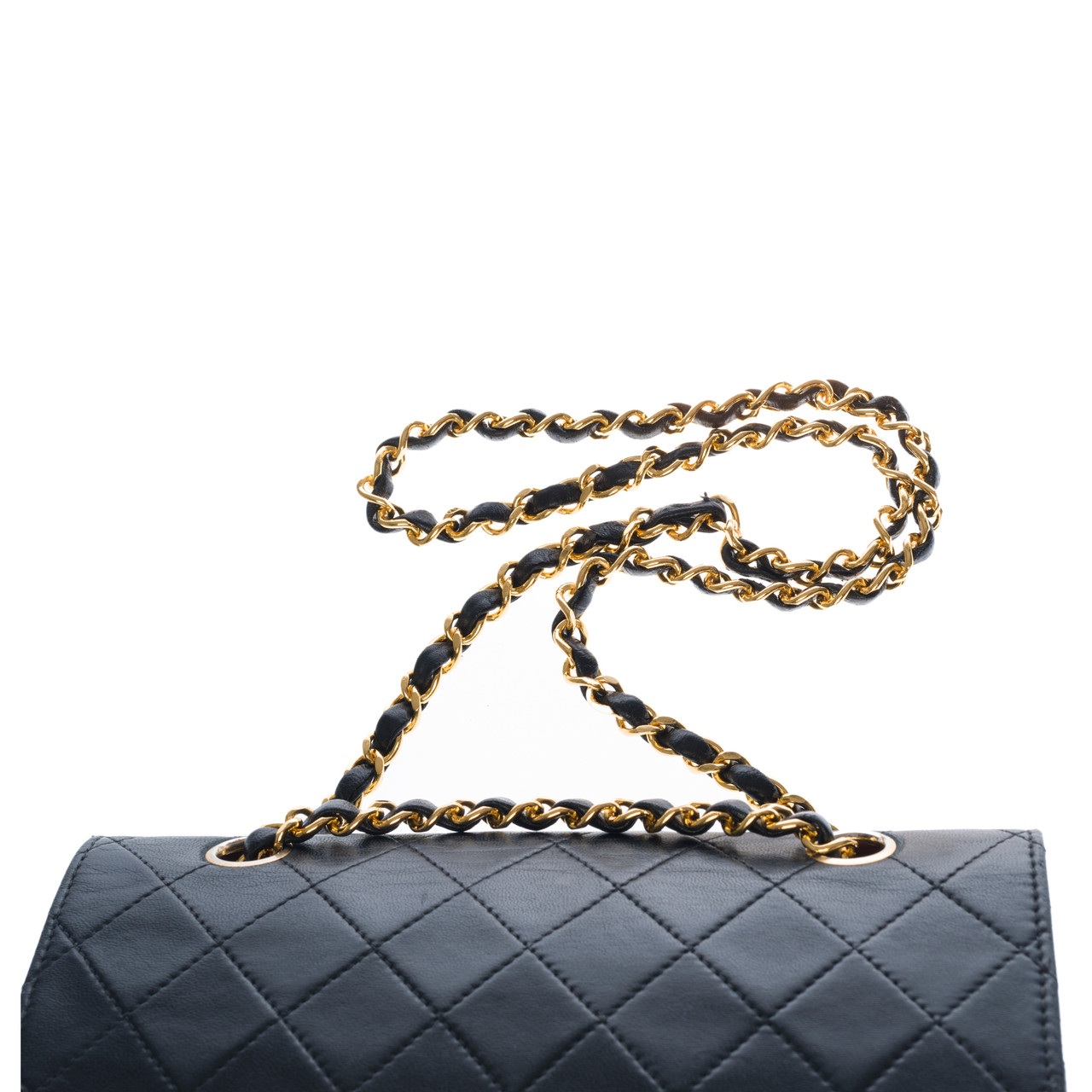 Sac classique CHANEL noir  VALOIS VINTAGE PARIS