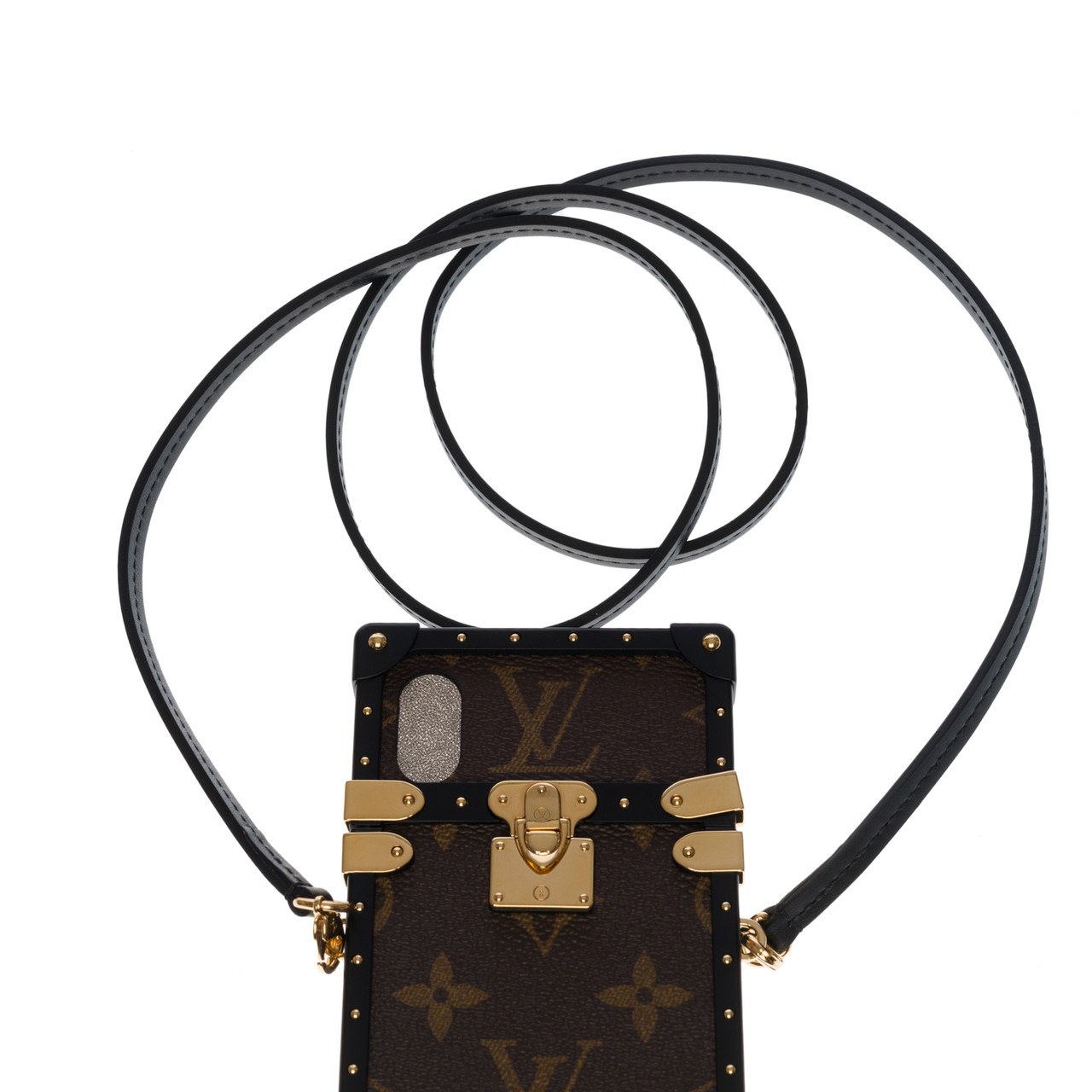 Accessoires Coque Louis Vuitton EyeTrunk Doré d'occasion