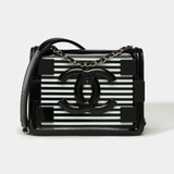 Sac CHANEL Lego en Cuir Noir - 101802