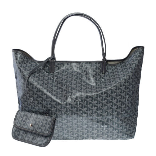 Sac GOYARD Saint-Louis en Toile Gris - 100999