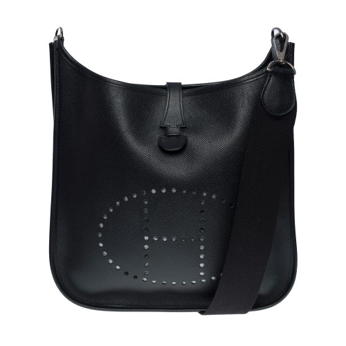 Sacs HERMES Evelyne en Cuir Noir - 101176