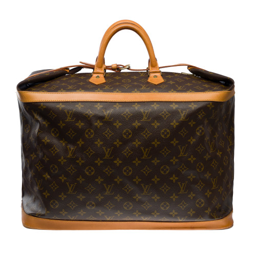 sac de voyage louis vuitton keepall 45 en cuir epi marron camel, Brown Louis  Vuitton Monogram Keepall 50 Travel Bag