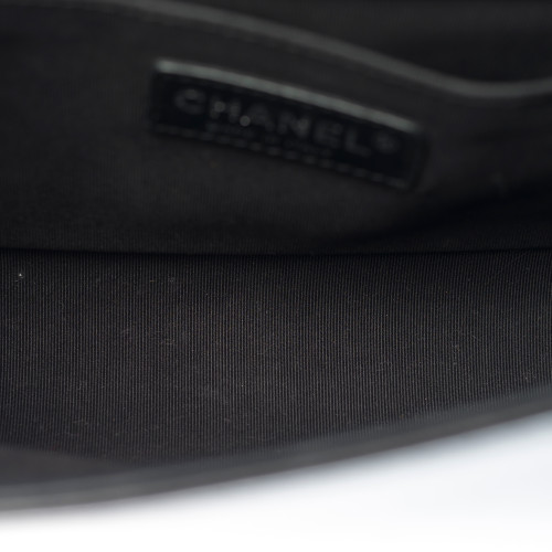 SAC BANDOULIÈRE BOY EN CUIR NOIR -122251256