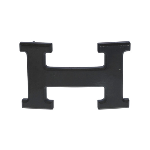 Accessoire HERMES Boucle seule / Belt buckle en Métal Noir - 101427