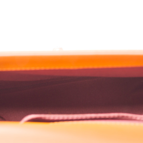SAC BANDOULIÈRE BOY EN CUIR  ORANGE -1222510242