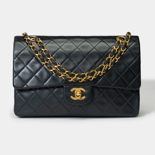 Sac CHANEL Timeless/Classique en Cuir Noir - 101721