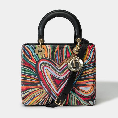 Sac DIOR Lady Dior en Cuir Multicolor - 101760