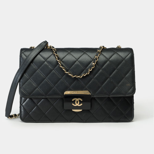 Sac CHANEL en Cuir Noir - 102050