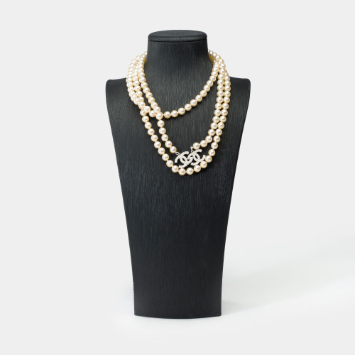 Bijoux CHANEL en Perle Blanc - 102221