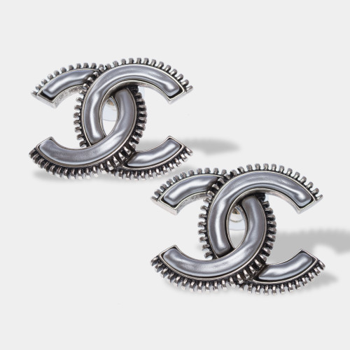 Bijoux CHANEL CC en Métal Argent - 102495