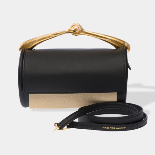 Sac HERMES en Cuir Noir - 102736