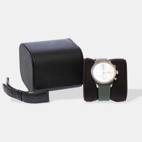 Accessoire IWC Portugaise en Acier Gris - 102784