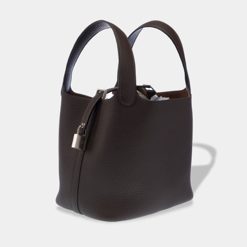 Sac HERMES Picotin en Cuir Marron - 102854