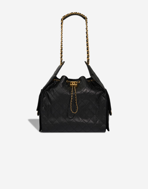 Sac CHANEL Timeless/Classique en Cuir Noir - 102868