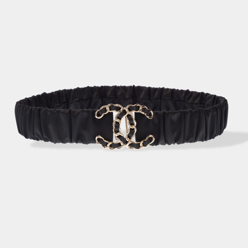 Accessoire NON SIGNE / UNSIGNED en Soie Noir - 102906