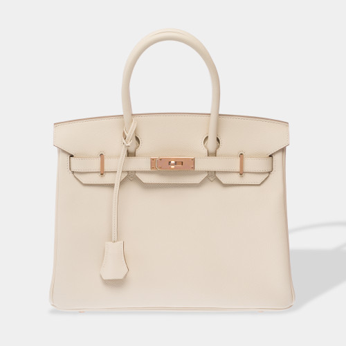 Sac HERMES Birkin 30 en Cuir Beige - 102910