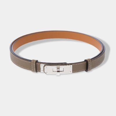 Accessoire HERMES Kelly en Cuir Gris - 103167