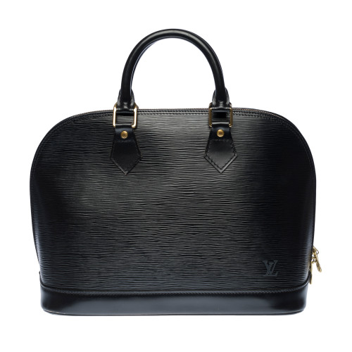 SAC A MAIN LOUIS VUITTON ALMA EN CUIR EPI NOIR-1353011351
