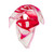 CHALE HERMES "BRIDES DE GALA" CAMAÏEE DE ROSE EN SOIE-100676