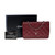 SAC CHANEL WALLET ON CHAIN (WOC) EN CUIR CAVIAR MATELASSE BORDEAUX-100736