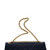 SAC BANDOULIERE CHANEL TIMELESS/CLASSIQUE 27CM DOUBLE FLAP EN CUIR MATELASSE MARINE-100740