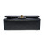 SAC BANDOULIÈRE CHANEL TIMELESS 23 CM DOUBLE FLAP BAG EN CUIR D'AGNEAU MATELASSÉ NOIR -100717