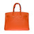 SAC À MAIN HERMES BIRKIN 35 EN CUIR TAURILLON CLEMENCE ORANGE-100746