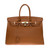 SAC À MAIN HERMES BIRKIN 35 EN CUIR TAURILLON CLEMENCE CAMEL -100785