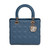SAC À MAIN LADY DIOR EN CUIR BLEU
