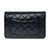 sac bandoulière wallet on chain (woc) en cuir noir)-101127
