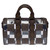 Sac LOUIS VUITTON Keepall en Toile Marron - 100697 Sac LOUIS VUITTON Keepall en Toile Marron - 100697