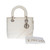 Sac DIOR Lady Dior en Coton Blanc - 100303