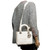 Sac DIOR Lady Dior en Coton Blanc - 100303