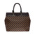 sac de voyage neo greenwich en toile damier marron-101195